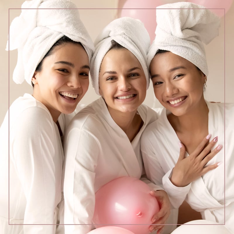 a group of people posing for the camera